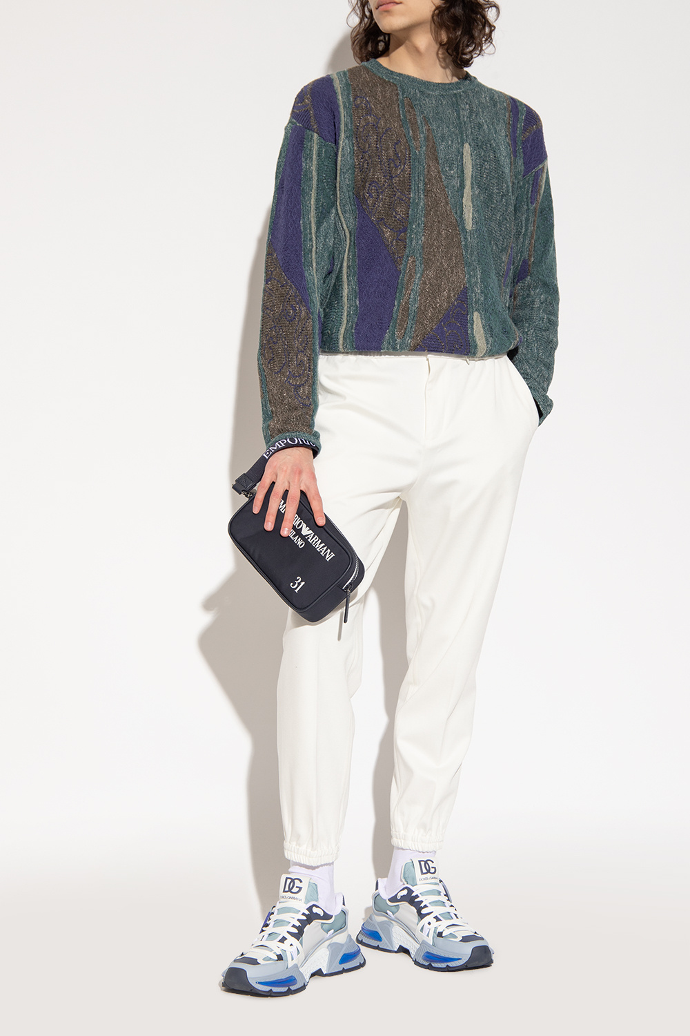 Dolce & Gabbana エアマスター ブルー 43サイズ Mixed-material Air